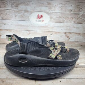 Chaco Z/1 Hiking Sandals Men's Size 9 Black Adjustable Straps Toe Loop Outdoor